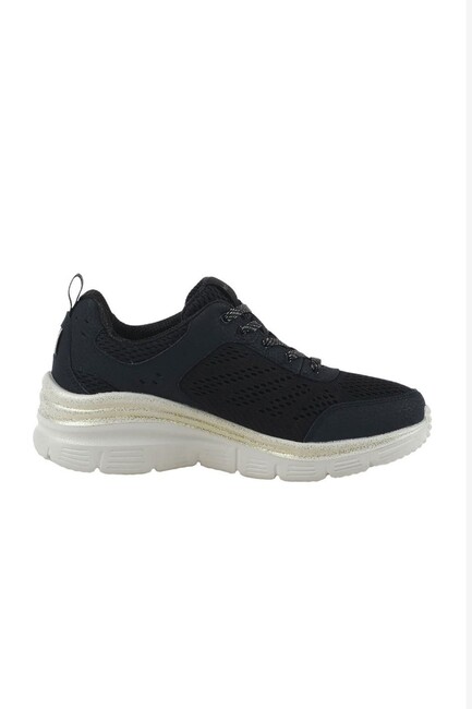 Skechers - Kadın Fashion Fit Ayakkabı 896294TK BKGD Siyah (1)