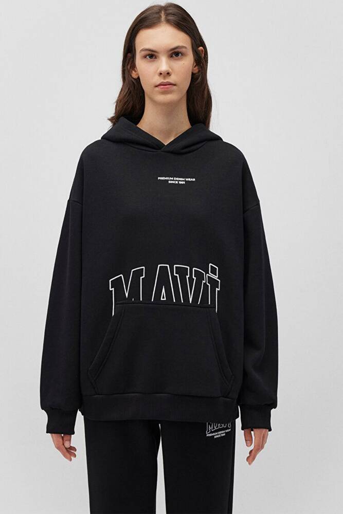 Kadın Logo Sweat 1S10149-900 Siyah 