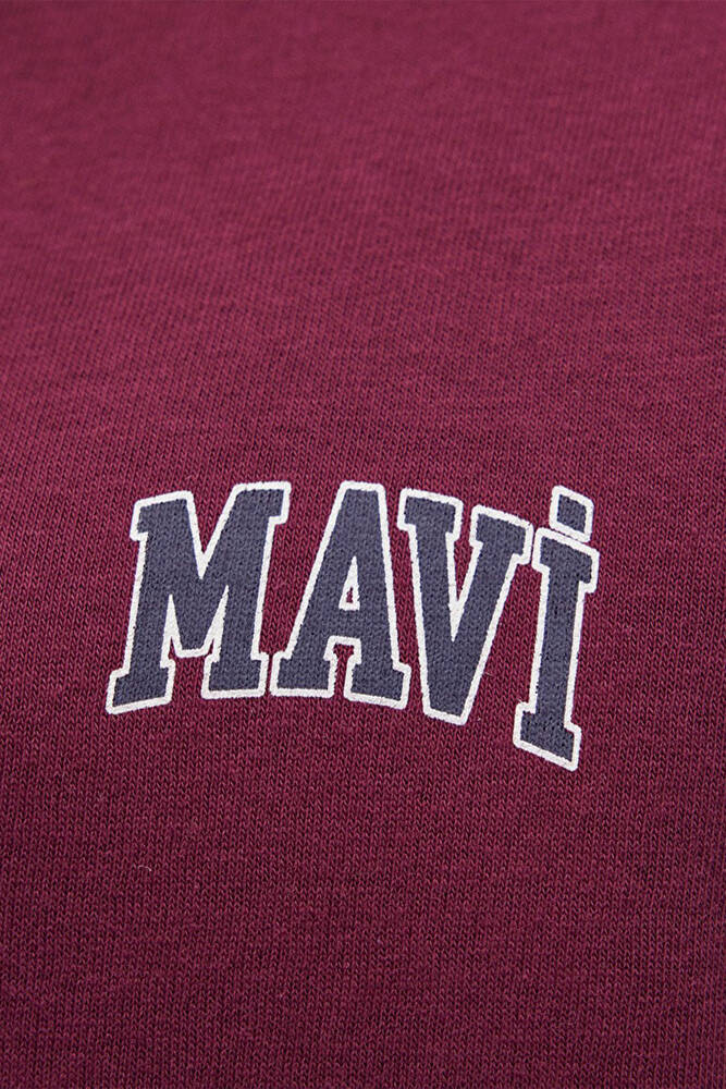 Kadın Mavi Logo Sweat 1611600-87830 Mor 