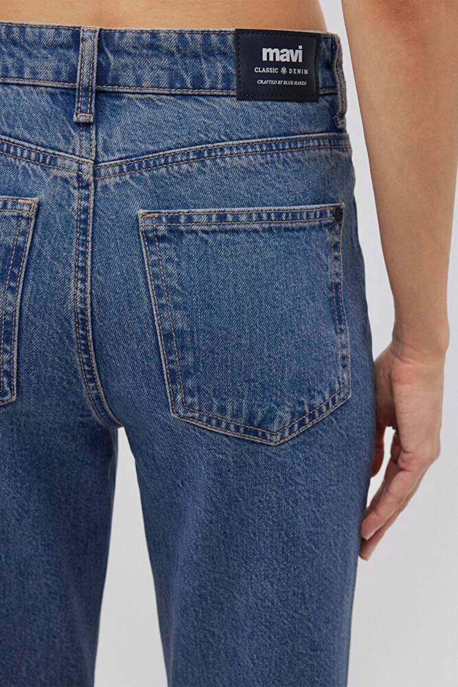 Kadın New York Classic Jean Pantolon 101441-87791 Mavi 