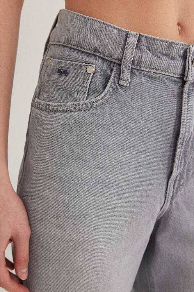 Kadın New York Classic Jean Pantolon 101441-89172 Gri 