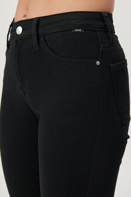 Kadın Tess Double Black Jean Pantolon 100328-35252 Siyah - Thumbnail