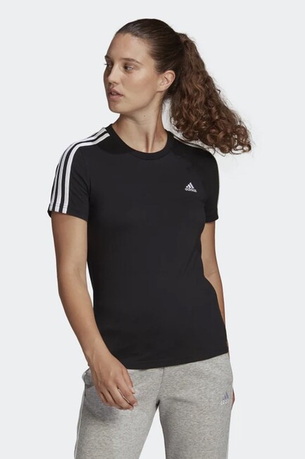 Adidas - Kadın W 3S T Tshırt GL0784 Siyah 