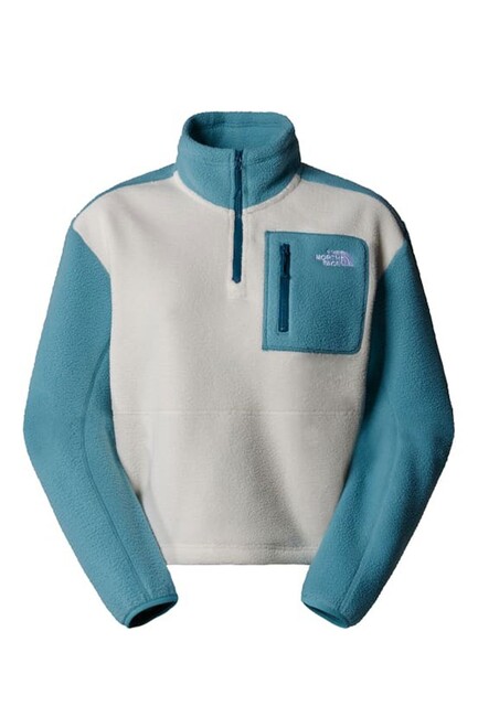 The North Face - Kadın Yumıorı 1/4 Zıp Sweat NF0A88438TI1 Mavi (1)