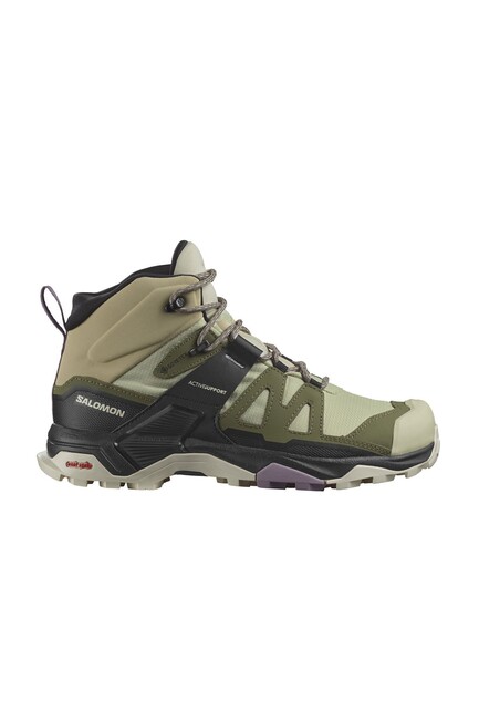 Salomon Kadın X Ultra 4 Mıd GTX Outdoor Bot L47455000 Haki - Thumbnail